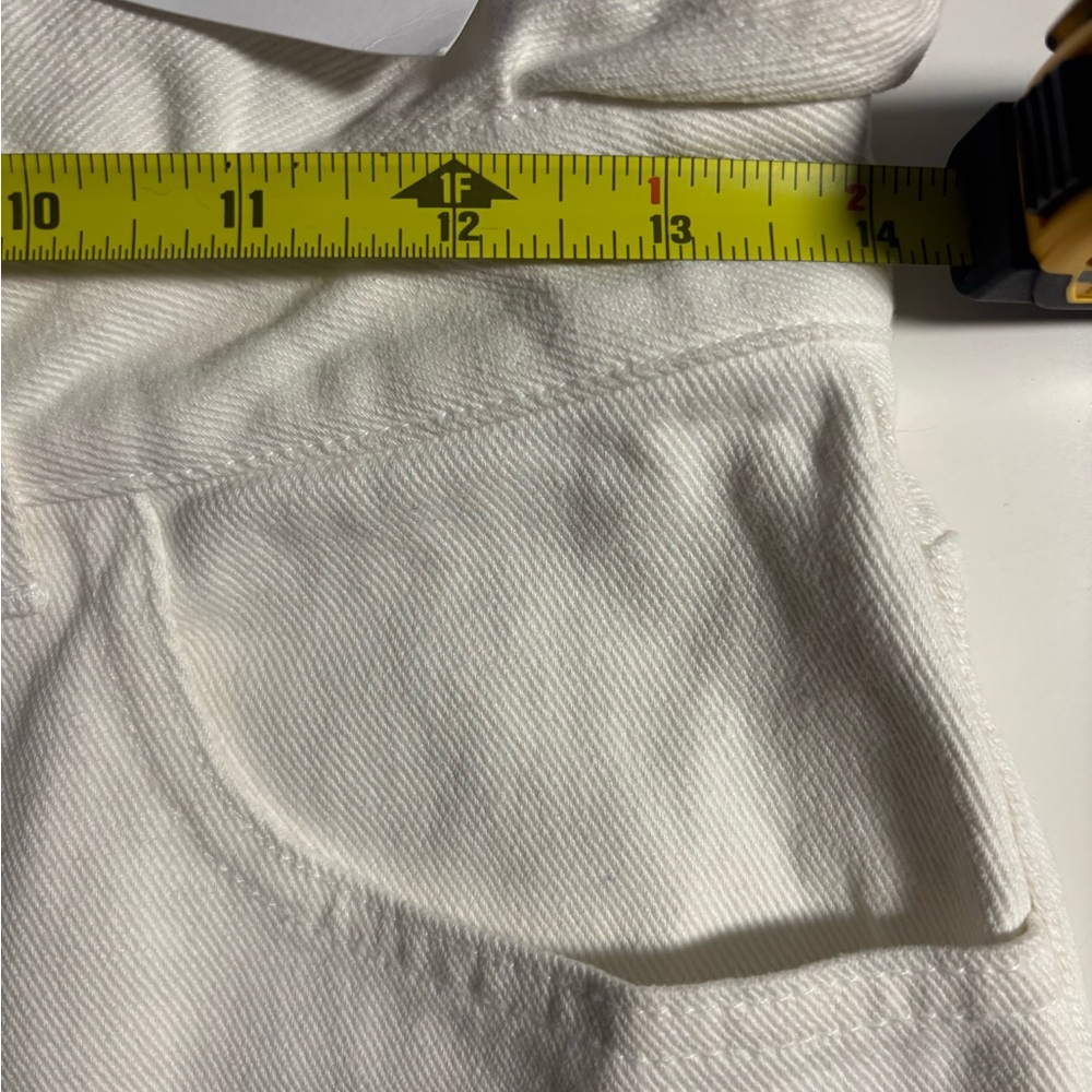 Miss Selfridge White Denim Skirt - Picture 4 of 10